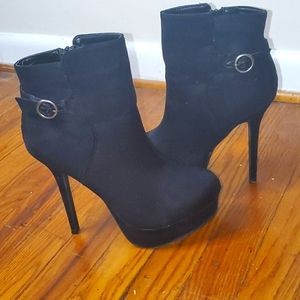 Black booties